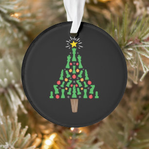 Adorno Árbol de Navidad Pieza de Ajedrez