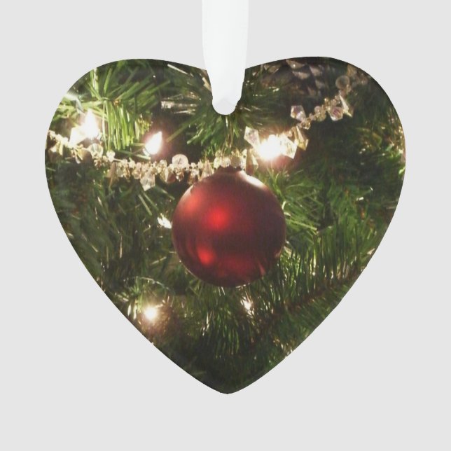 Adorno Árbol de Navidad que ferio Bonito Verde y Rojo (Anverso)