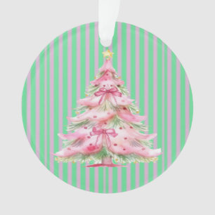 Adorno Árbol de Navidad verde dulce personalizado
