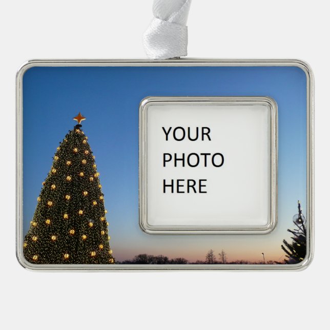 Adorno Árboles de Navidad grandes y pequeños que celebro  (Anverso)