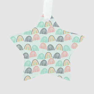 Adorno Arco iris y unicornios