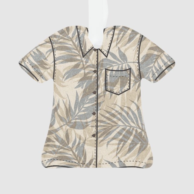 Adorno Areca Palms Personalizable hawaiano tropical de co (Anverso)