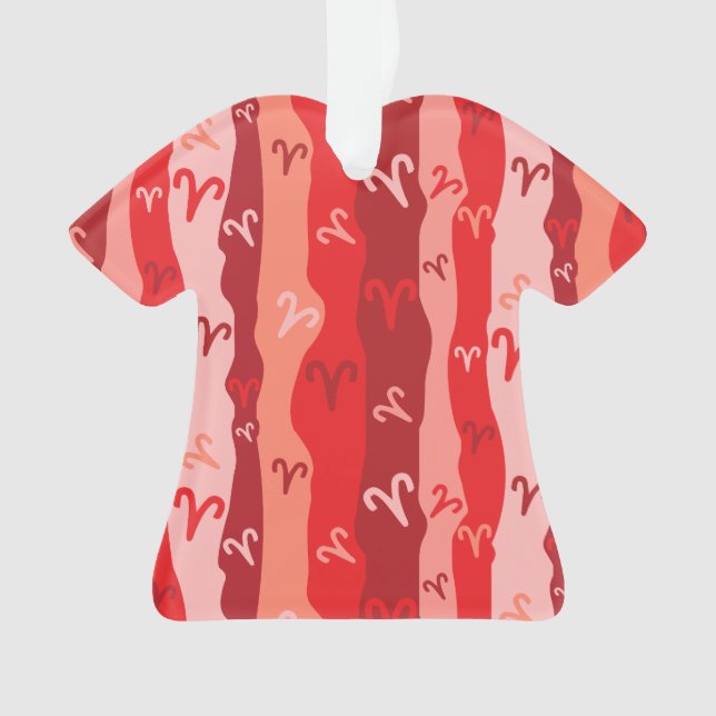 Adorno Aries Zodiac Stripes (Anverso)