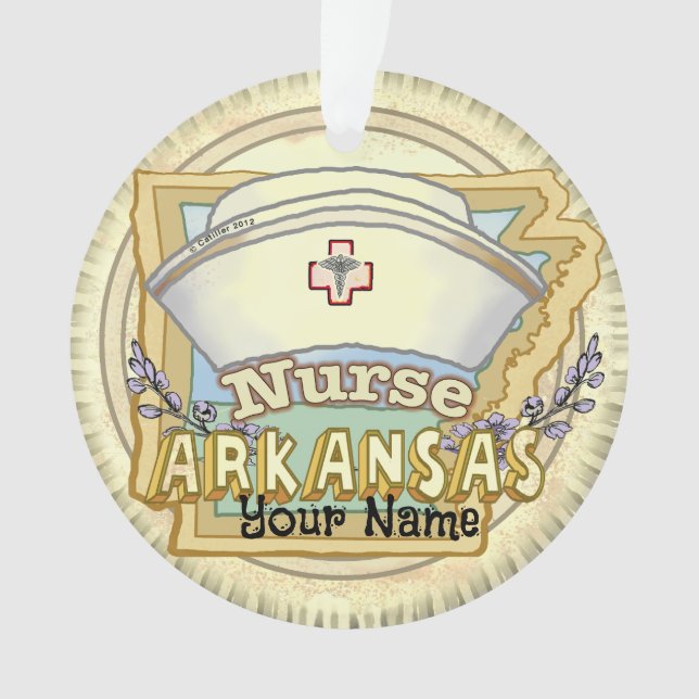 Adorno Arkansas Nurse (Anverso)