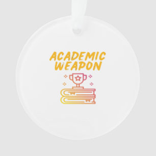 Adorno Arma Académica - Inspiradora sobredimensionada