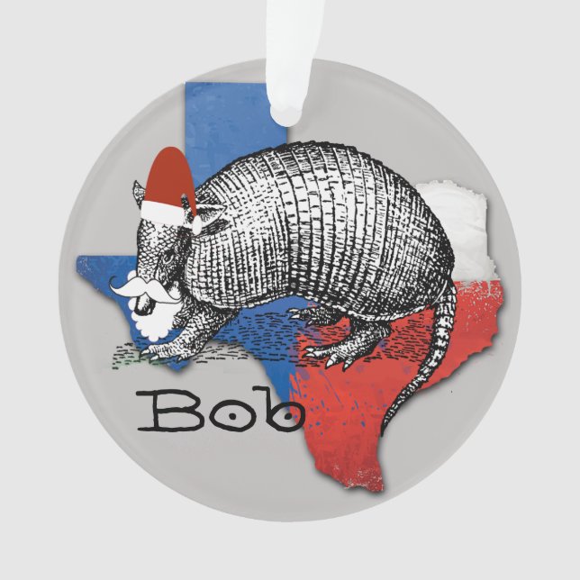 Adorno Armadillo Santa (Anverso)