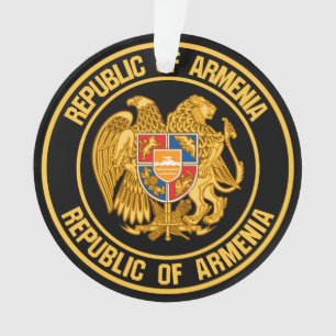 Adorno Armenia redonda Emblema