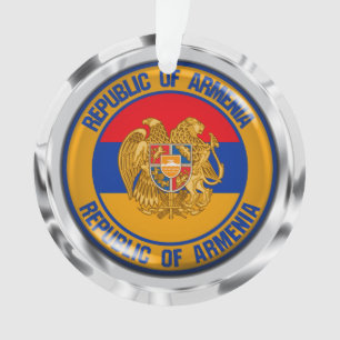 Adorno Armenia redonda Emblema