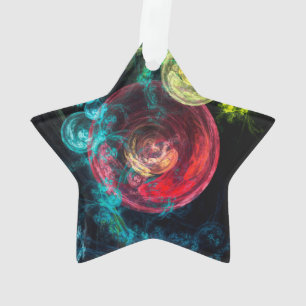 Adorno Arte abstracto círculos de galaxia