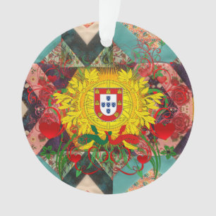 Adorno Arte folclórico de las Azores Portuguesas