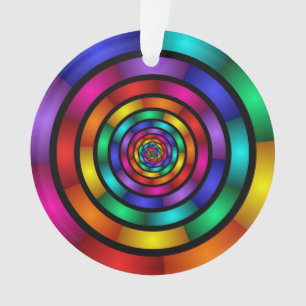 Adorno Arte fractal moderno y psicodélico