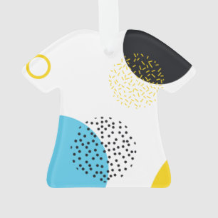 Adorno Arte geométrico moderno, sencillo, divertido, de e