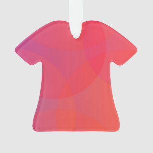 Adorno Arte rosa, naranja, moderno, sencillo, fresco y de
