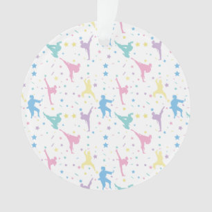 Adorno Artes marciales karate Resumen estrellas destellos