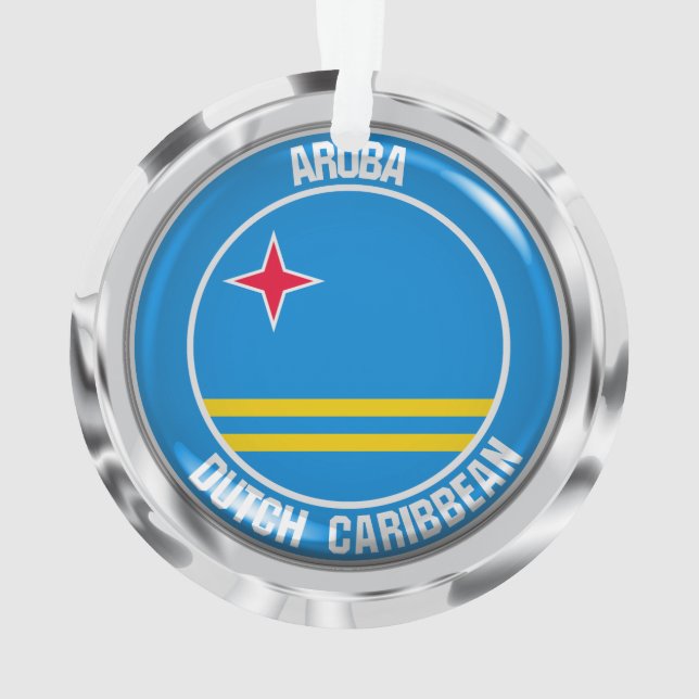 Adorno Aruba Round Emblem (Reverso)