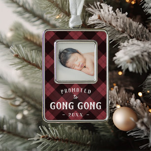 Adorno Ascendido a Gong Gong Baby Photo Grandpa