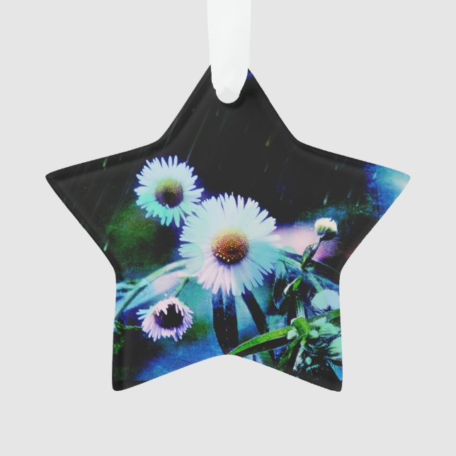 Adorno Asters Aglow Star Ornament (Anverso)