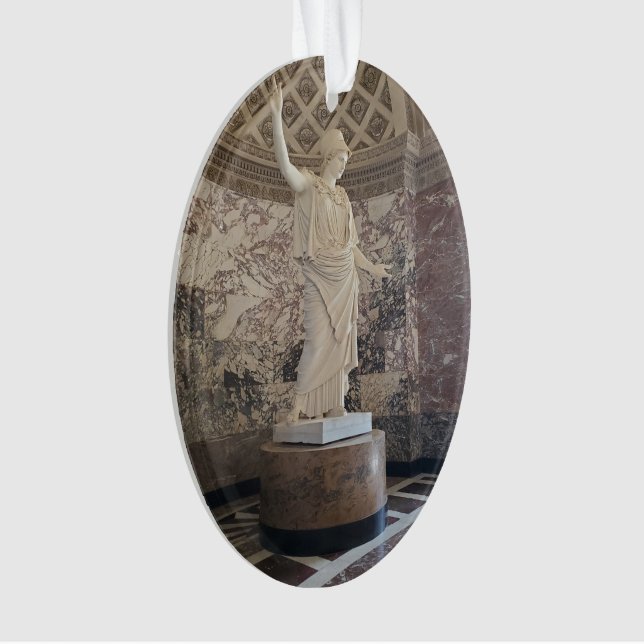 Adorno Athena of Velletri Souvenir Acrylic Ornament (Anverso)
