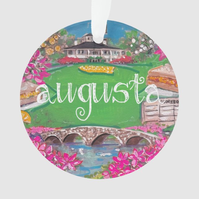 Adorno Augusta, Georgia (Anverso)