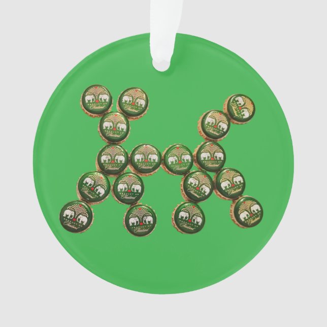 Adorno ​🐶 Authentic Chang Beer Cap Dog (Anverso)