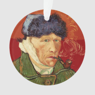 Adorno Autorretrato de Van Gogh con el oído y el tubo