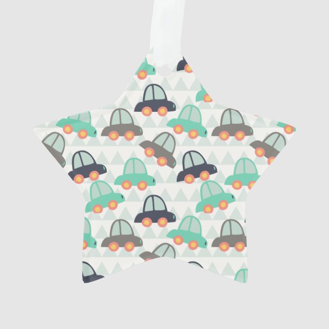 Adorno Autos y más autos (Reverso)