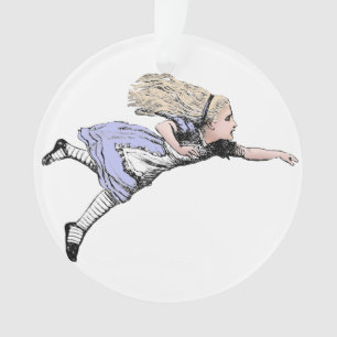 Adorno Aventura de Alice volando en el País de las Maravi