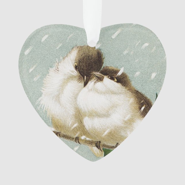 Adorno Aves de época (Anverso)
