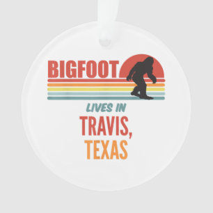 Adorno Avistamiento de Bigfoot en Travis Texas