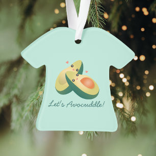 Adorno Avocuddle Humor gracioso aguacates