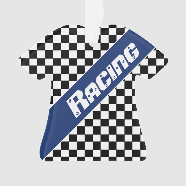 Adorno Azul con negro (Anverso)