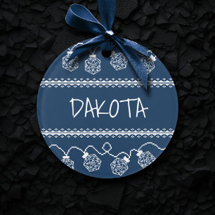 Adorno Azul de las luces RPG Fantasía Tabletop Gamer Di