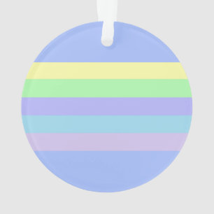 Adorno Azul de Lavender Pastel