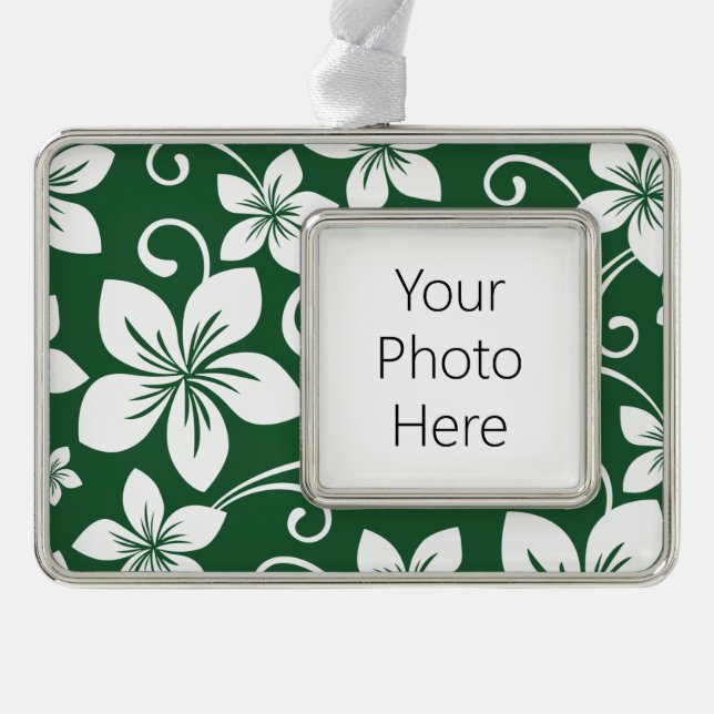 ADORNO AZUL HAWAII (VERDE FORESTAL) (Anverso)