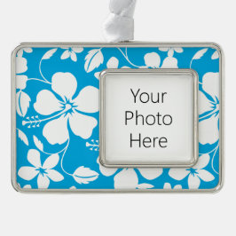 ADORNO AZUL HULA (HIBISCO) HAWAIIAN