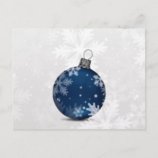 adorno azul marino de plata festiva tarjetas de va