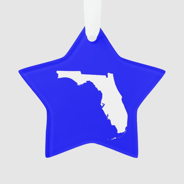 Adorno Azul y Blanco Florida (Anverso)