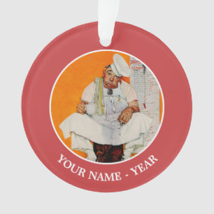 Adorno Azules del día de la acción de gracias