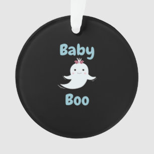 Adorno Baby Boo Cute Niños O Parejas De Halloween Regalo