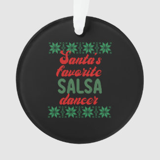 Adorno Bailarín de salsa Navidades feos Navidades regalo