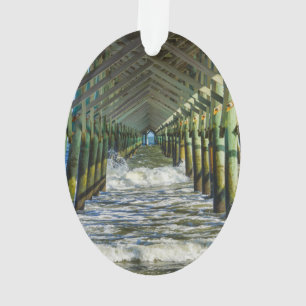 Adorno Bajo el muelle de Folly Beach