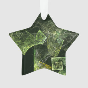 Adorno Balanza torcida Resumen Estrella Acrílica de Arte