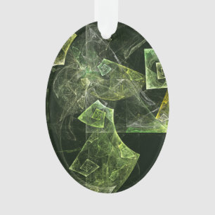 Adorno Balanza torcida Resumen Óvalo acrílico de arte