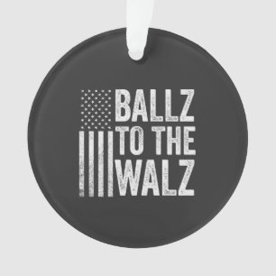 Adorno Ballz a las elecciones Walz Harris Walz 2024
