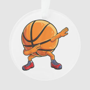 Adorno Baloncesto Dabbing Ball Graciosos Niños Hombres De