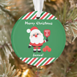 Adorno Baloncesto 🎅 Santa