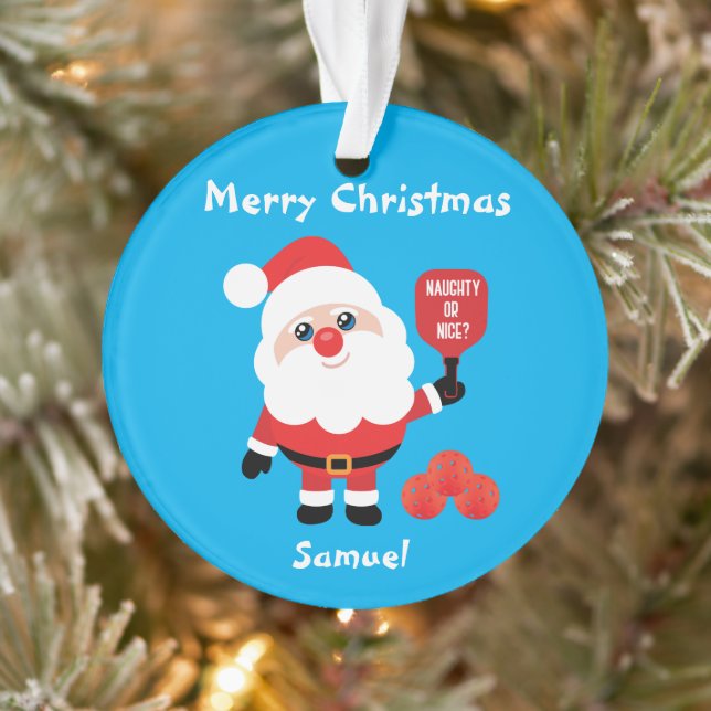 Adorno Baloncesto 🎅 Santa Ornament (Árbol)