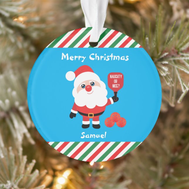 Adorno Baloncesto 🎅 Santa Ornament (Árbol)