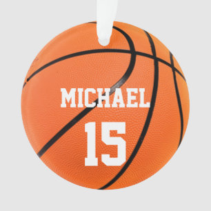 Adorno Baloncesto Su Nombre