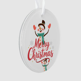 Adorno Bálsamo Labial Feliz Navidad Muñeco de Nieve Festi